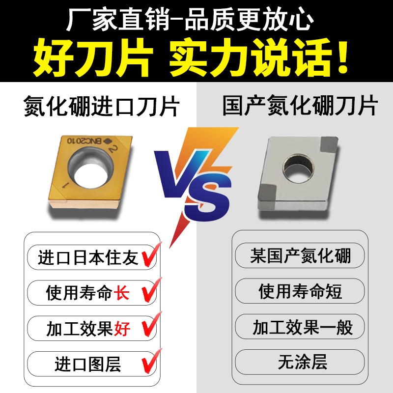 数控刀片进口日本住友原装CBN立方氮化硼刀片金刚石系列超硬刀粒-图2