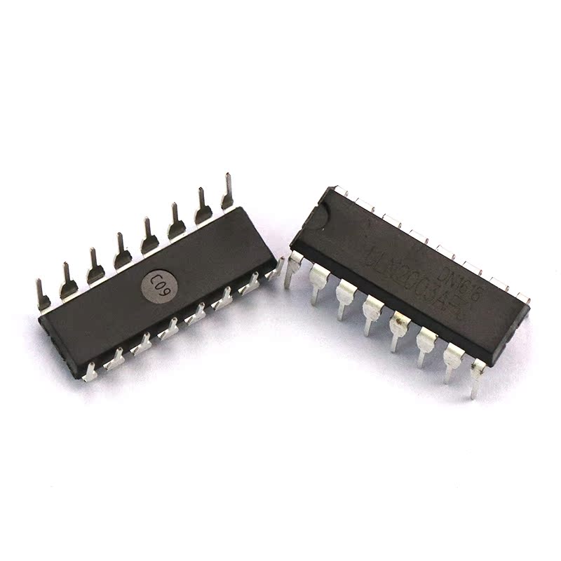 直插 ULN2003AN DIP-16 ULN2003电机驱动芯片IC(5个) - 图0