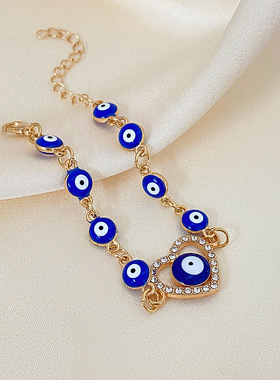 其他女生合金暗黑眼睛手链饰品