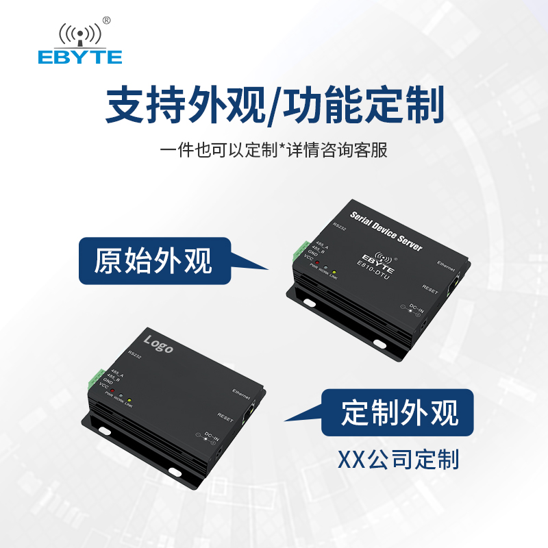 【亿佰特】工业级串口服务器模块RS485 232转以太网双向透明传输通信ModBus RTU TCP互转标准RJ45支持MQTT-图2