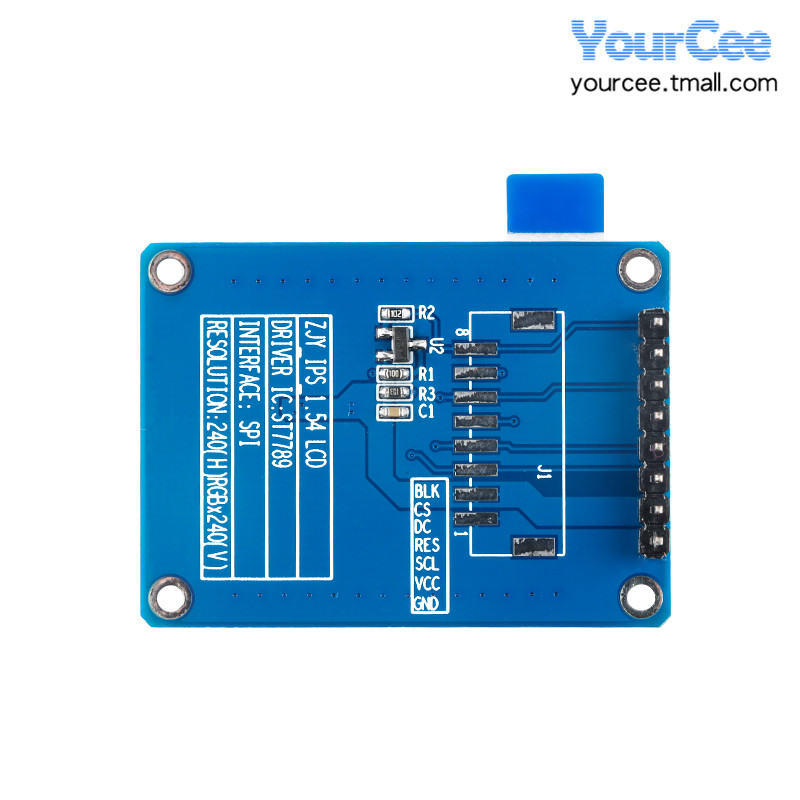 1.54寸彩色TFT显示屏高清IPS LCD液晶屏模块240*240 SPI接口 - 图3