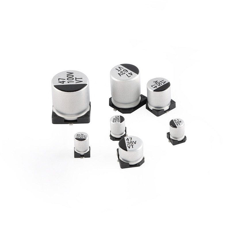 贴片铝电解电容器 0.1uF-2200uF 10V16V25V35V50V 22uF47uF100uF - 图0