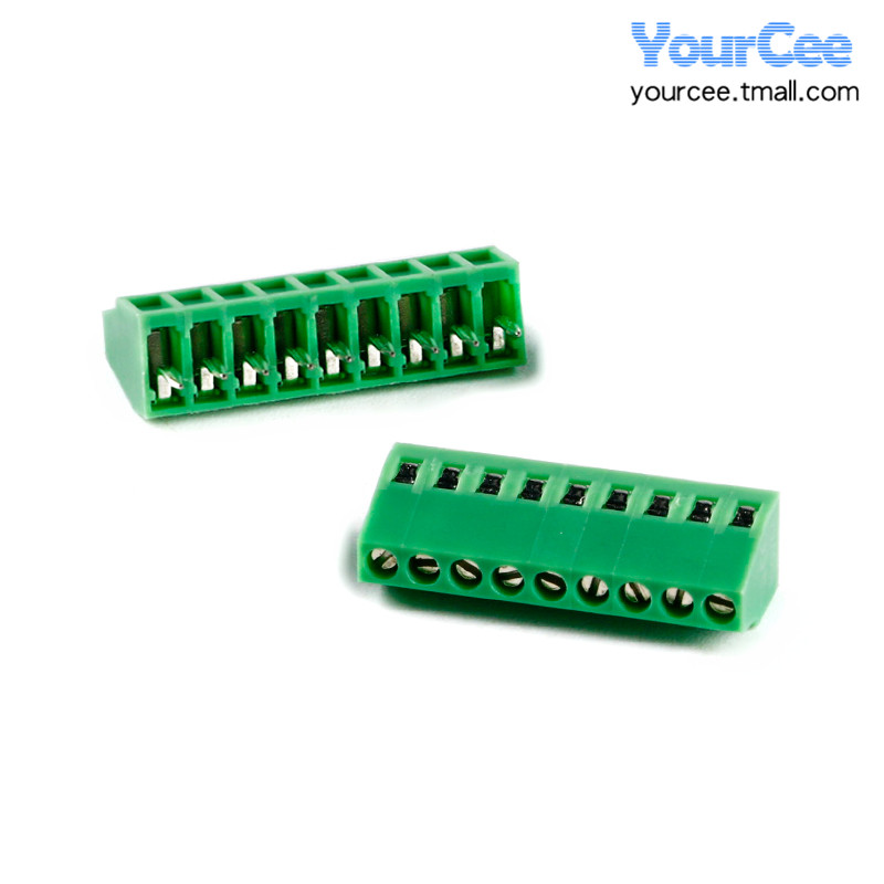 【YourCee】KF128-2.54直插150V/6A 2.54mm间距螺钉式PCB接线端子 - 图2