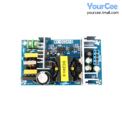 90-265VAC转24V4/6A 12V8A开关电源AC-DC交流转直流隔离模块 - 图0