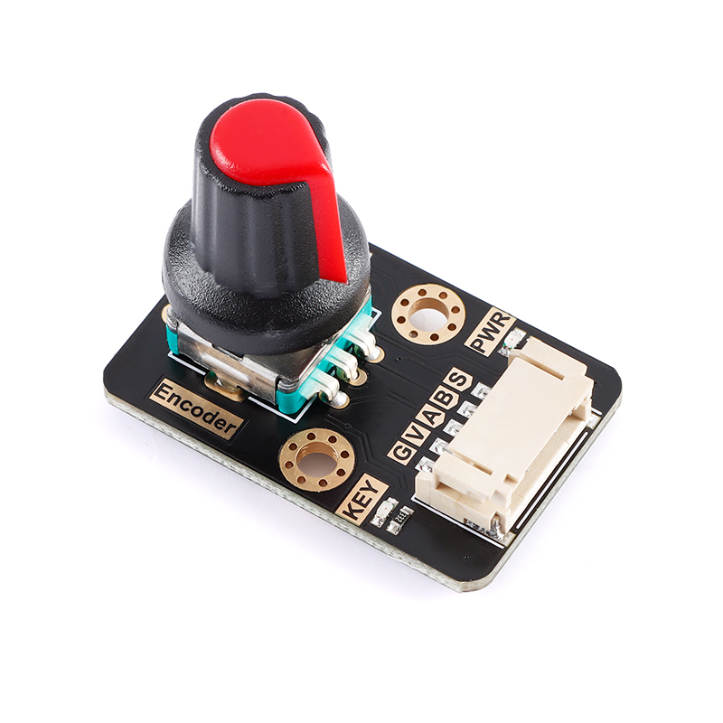 旋转编码器模块 EC11 数字脉冲输出 带按键 PH2.0-5pin接口 - 图0