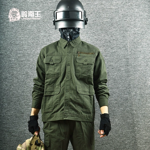 Хлопковый летний тонкий износостойкий комбинезон, защита от ожогов