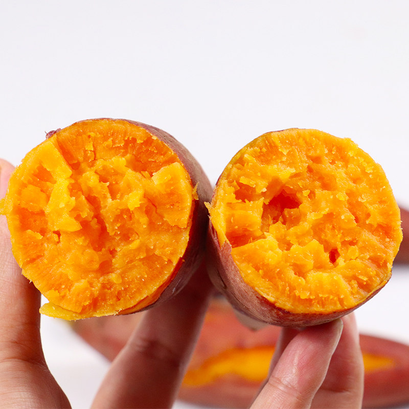 新鲜10斤蜜薯糖心西瓜红板栗沙地 橙江山番薯