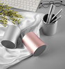 Creative aluminum alloy pen holder desktop stationery storage box
