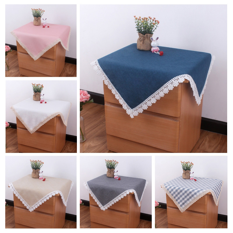 Bedside table cover, household TV refrigerator cover cloth