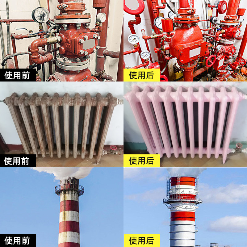 耐高温油漆防锈耐热漆烟囱锅炉排气管有机硅防腐金属漆耐火炉银粉,淘宝优惠券,粉丝福利购,淘宝优惠卷