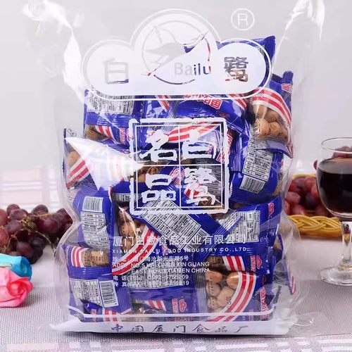 厦门特产白鹭鱼皮花生500g独立小包装 鱼皮花生米花生豆怀旧零食 - 图1