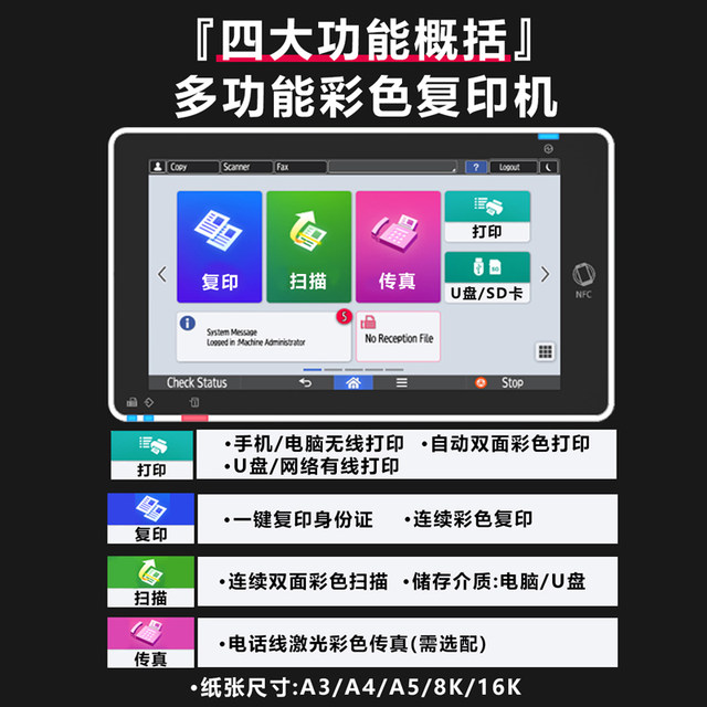 Ricoh Digital Copier A3 Color Re-sweep Ricoh Digital Copier A3 Color Re-sweep