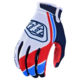Motorcycle bicycle long finger gloves for men and women, four seasons riding thin breathable non-slip motorcycle rider full finger gloves