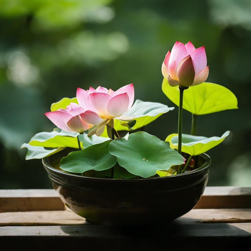 碗莲水培植物种藕（已开口，不开花仅退款）