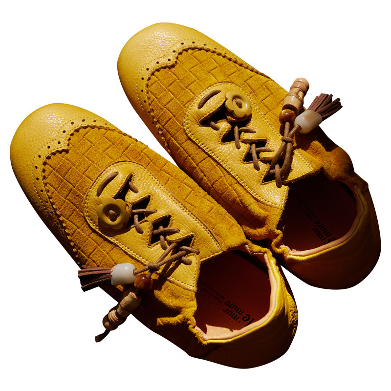 Le' Murmure 新艺术派·有机曲线 布洛克镂雕 压花复兴串珠德训鞋,淘宝优惠券,粉丝福利购,淘宝优惠卷