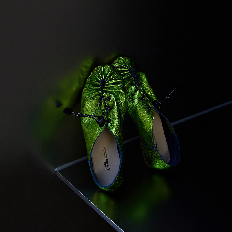 Le' Murmure “一踏即入 松紧由心”松弛美学 褶皱芭蕾舞深口单鞋,淘宝优惠券,粉丝福利购,淘宝优惠卷