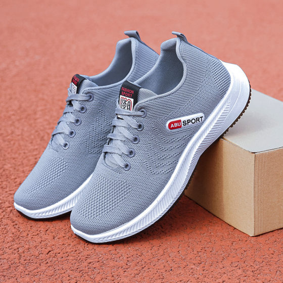 Breathable mesh men's casual sports wear-resistant work shoes