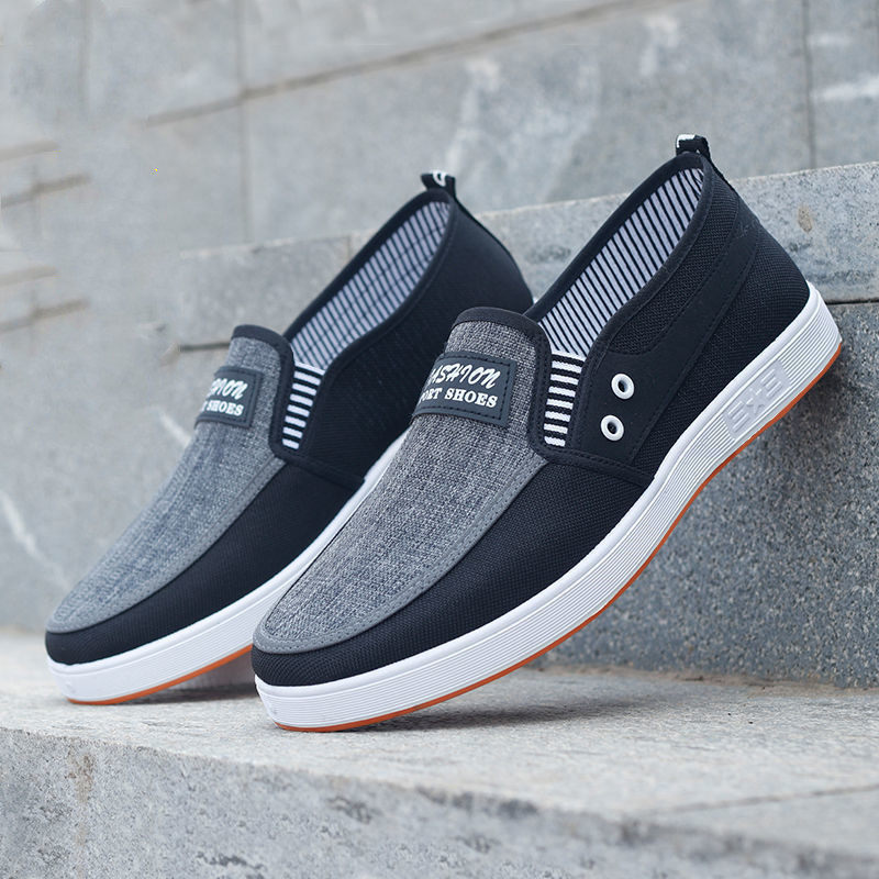 牛筋底春夏老北京布鞋软底舒适男帆布鞋平底休闲防滑百搭运动板鞋,淘宝优惠券,粉丝福利购,淘宝优惠卷