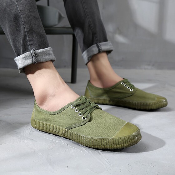 Same style liberation shoes for men and women, labor protection shoes, canvas shoes, sneakers