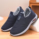 Cotton shoes plus velvet, warm and soft sole, comfortable, non-slip and wear-resistant