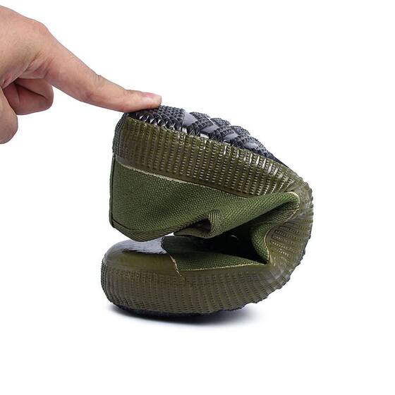 Farm shoes, construction site shoes, non-slip, wear-resistant yellow sneakers, rubber shoes