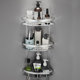 Bathroom tripod bathroom rack no punching wall hanging toilet wall bathroom bath sink storage