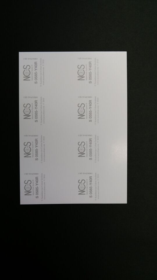 NCS色彩单页(A6) NCS colour sheet A6 NCS-16 NCS色卡 国际标准 - 图2