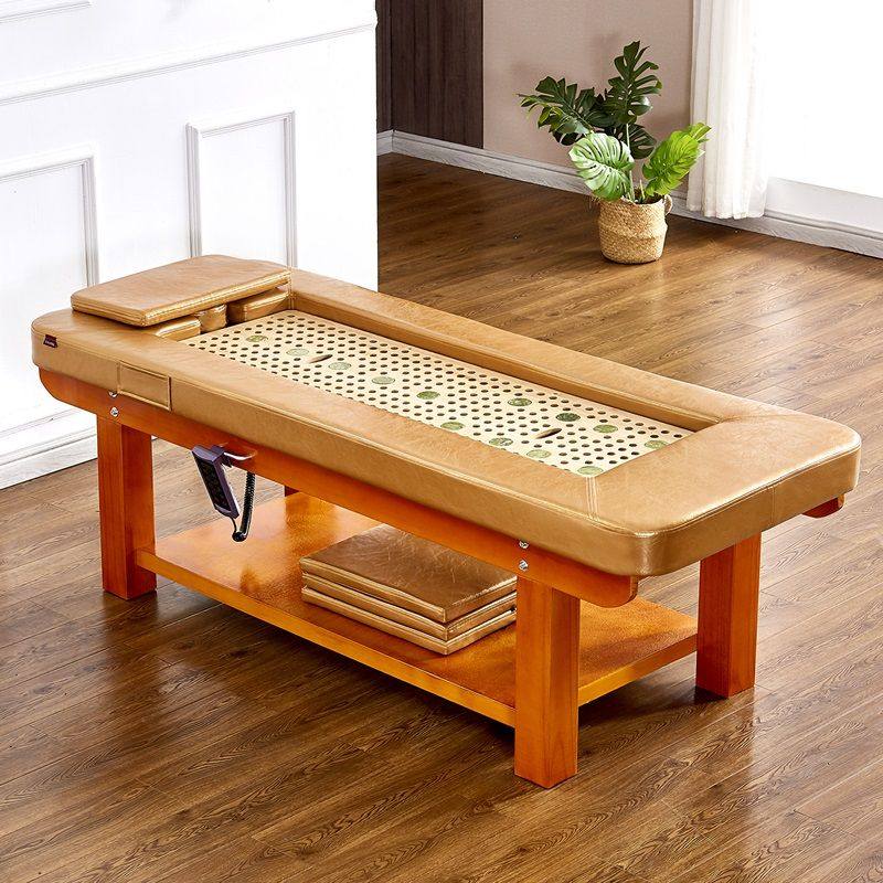 全自动智能电子无艾灸床砭石床家用远红外艾灸理疗床美容院灸床