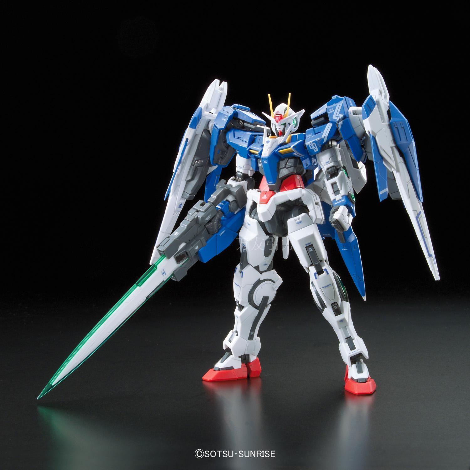 万代RG 18 1/144高达00 OO RAISER 00R升降机强化 拼装模型现货 - 图0