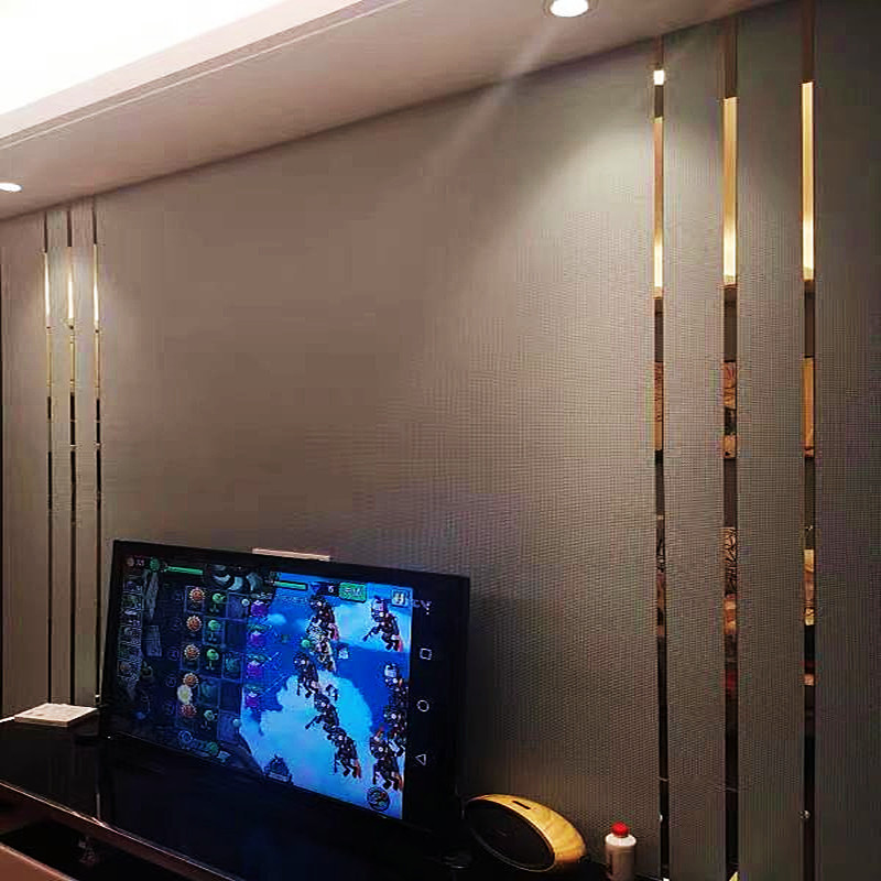 简约现代3d立体电视背景墙边框装饰条亚克力镜面墙贴吊顶边线自粘
