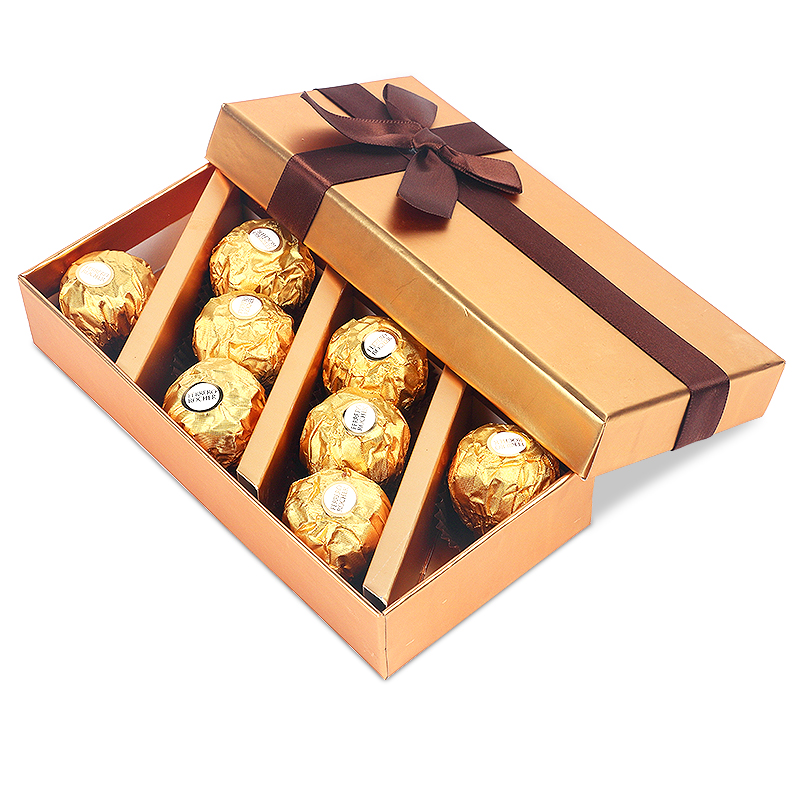 费列罗巧克力8粒礼盒装婚庆喜糖盒成品送男女朋友生日礼物520 - 图3