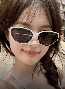 粉色猫眼墨镜女夏2026新款高