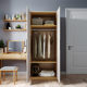 Wardrobe Lin's Nordic small apartment wood industry