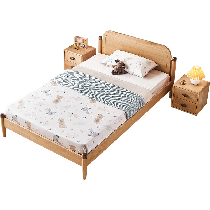 林氏木业全榉木青少年男女孩儿童床 林氏木业kids儿童床