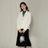 Ретро легкое бархатное платье, демисезонное ципао, французский ретро стиль