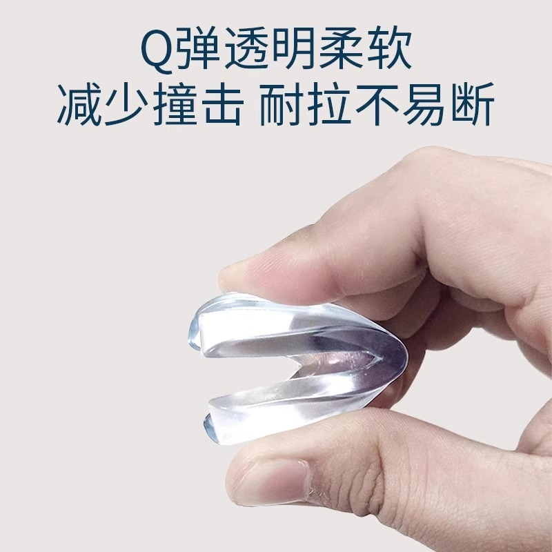 桌角防撞护角软硅胶防磕碰直角包角桌子柜子柜角窗户保护套透明 - 图1