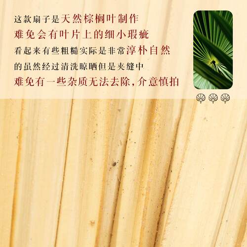 扇子老式蒲扇夏天家用手工编制腰扇中国古风大芭蕉扇儿童葵扇 - 图3