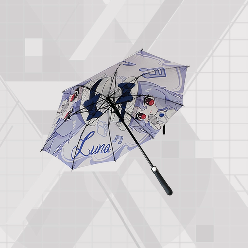 完美世界电竞虚拟偶像dodo龙姬露娜永恒长柄伞 自动伞 防风加固 - 图2
