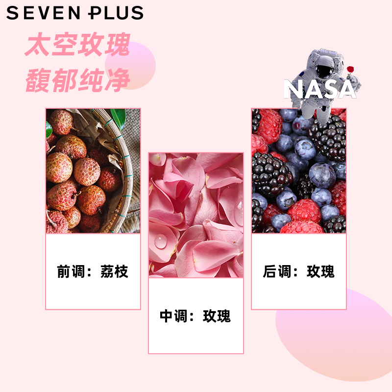 sevenplus玫瑰嫩肤核仁嫩白磨砂膏 sevenplus居家日用身体磨砂膏/去角质膏