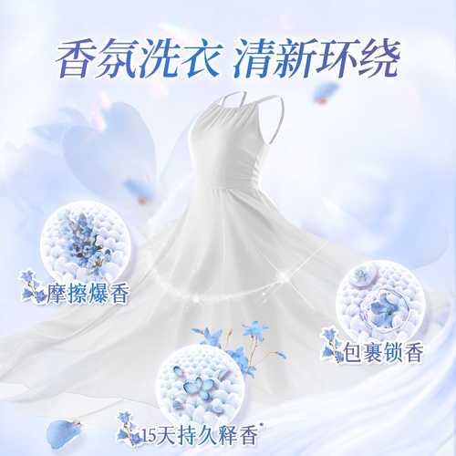 蔬果园洗衣液洗衣洁净持久留香正品家用洗涤剂家庭装小瓶除菌除螨 - 图0
