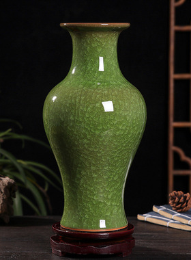 景德镇陶瓷器中式复古花瓶摆件