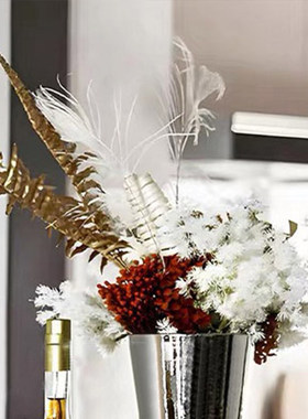 轻奢客厅茶几洋酒具吧台花器摆件