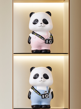 暴力熊存钱罐卡通儿童房装饰礼物