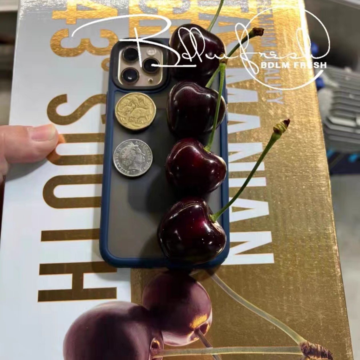 澳洲车厘子塔斯马尼亚REID科迪亚樱桃脆甜樱桃新鲜孕妇水果新西兰,淘宝优惠券,粉丝福利购,淘宝优惠卷