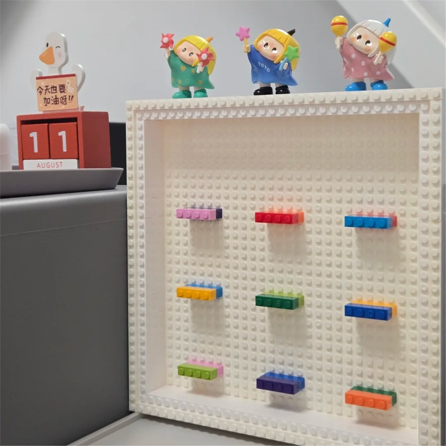 名创YOYO酱DIY展示盒盲盒收纳相框拼装展示创意积木收纳公仔摆件,淘宝优惠券,粉丝福利购,淘宝优惠卷