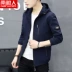 Áo khoác nam Nam Cực trùm đầu 2019 mùa thu mới trung niên nam giản dị áo khoác trùm đầu - Áo khoác ao nam Áo khoác