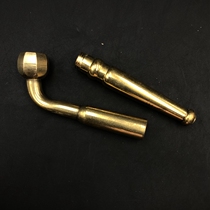 Smoke-bar smoke bag smoke hopper can be used with copper smoke bag pan old smoke furniture Bronze Ware Gift Handlebar small number