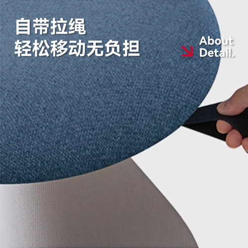 iloom韩国进口简约儿童椅家长陪读椅化妆椅多功能家居椅子 - 图0