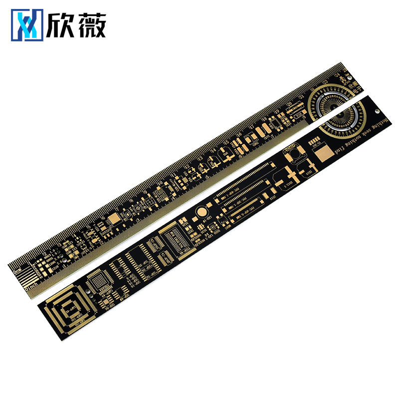 PCB封装尺Ruler电路板尺子 电子工程师设计工程尺15/20/25cm直尺 - 图3