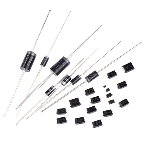 1N5819 5822 SR160 360 540 2100 3100 5100直插肖特基整流二极管 - 图0